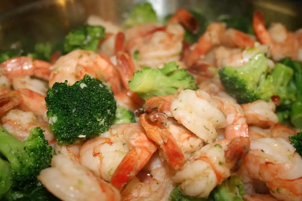 shrimp scampi with broccoli, shrimp scampi with broccoli recipe
