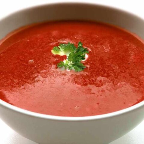 como hacer sopa tomates asados